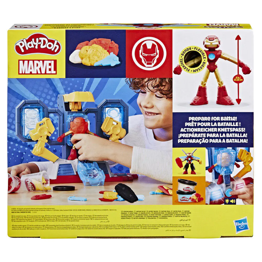 Play-Doh Marvel Iron Man Armour laboratory product photo