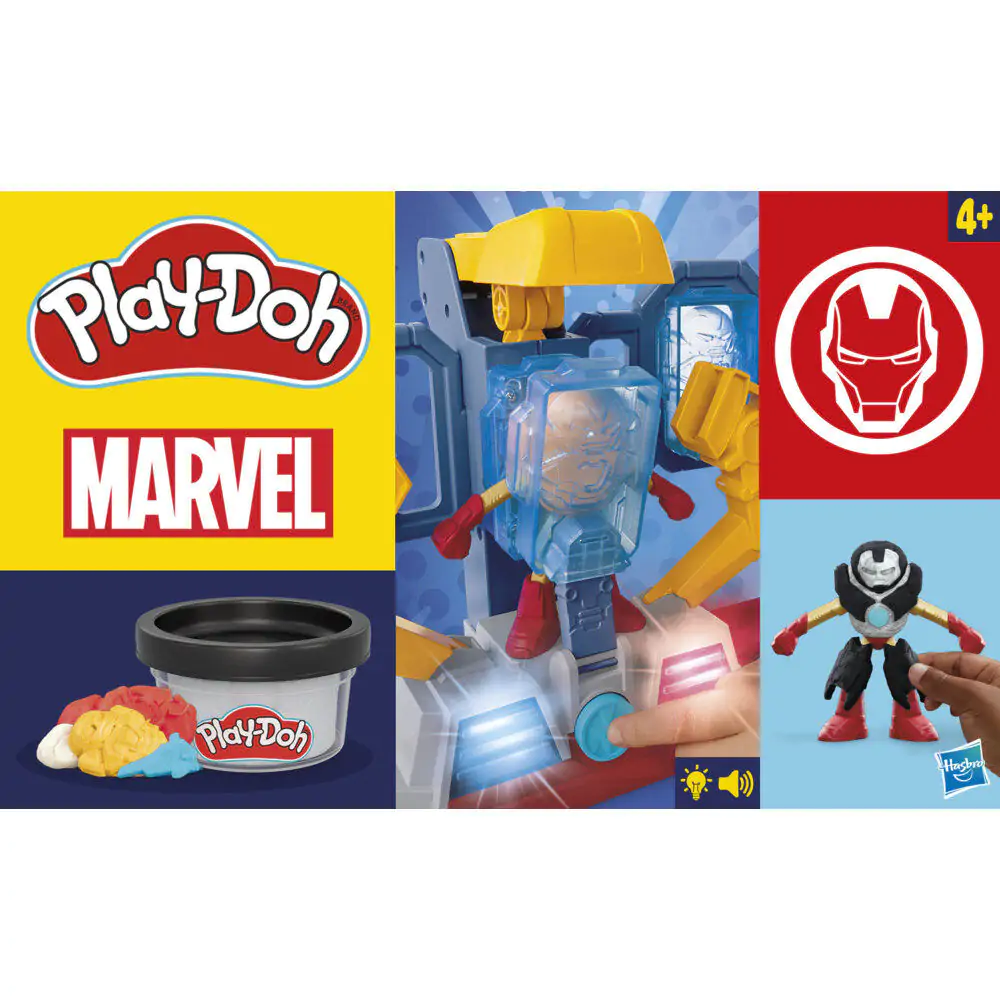 Play-Doh Marvel Iron Man Armour laboratory product photo