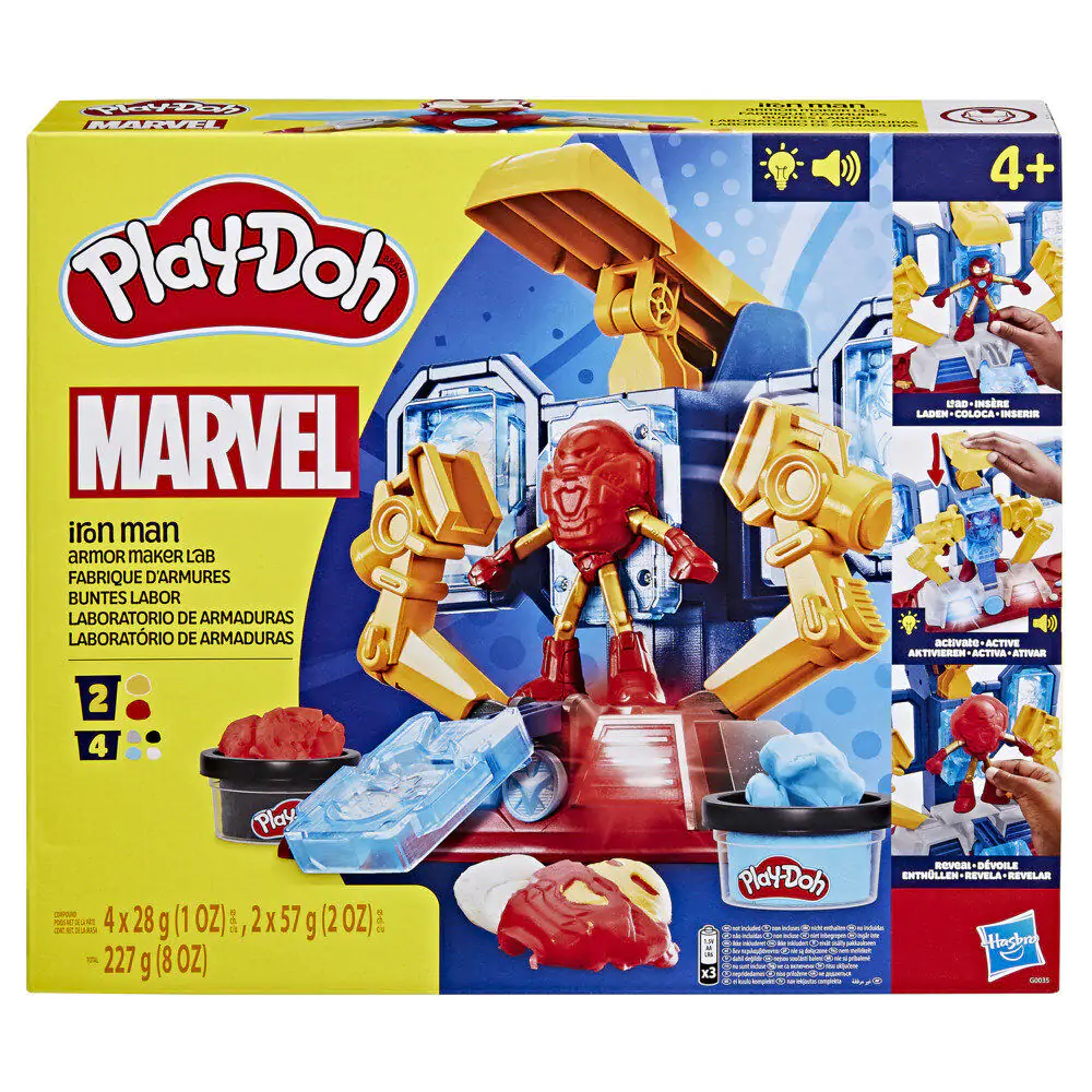 Play-Doh Marvel Iron Man Armour laboratory product photo