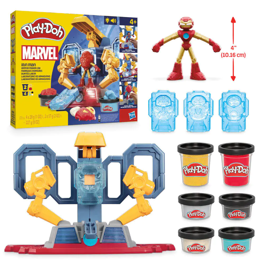 Play-Doh Marvel Iron Man Armour laboratory product photo