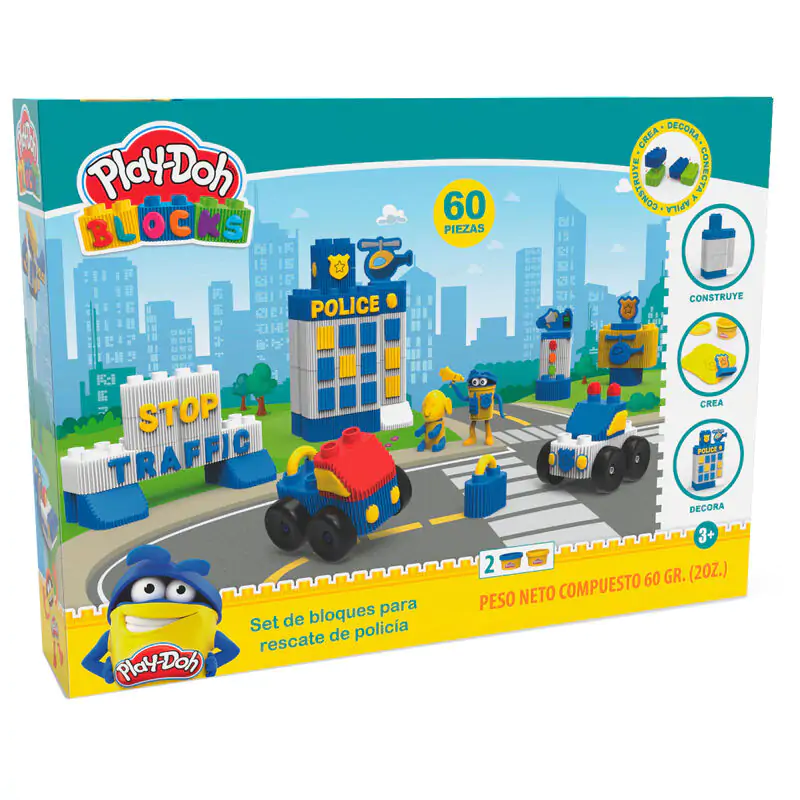 Play-Doh Police Rescue Block set playset termékfotó