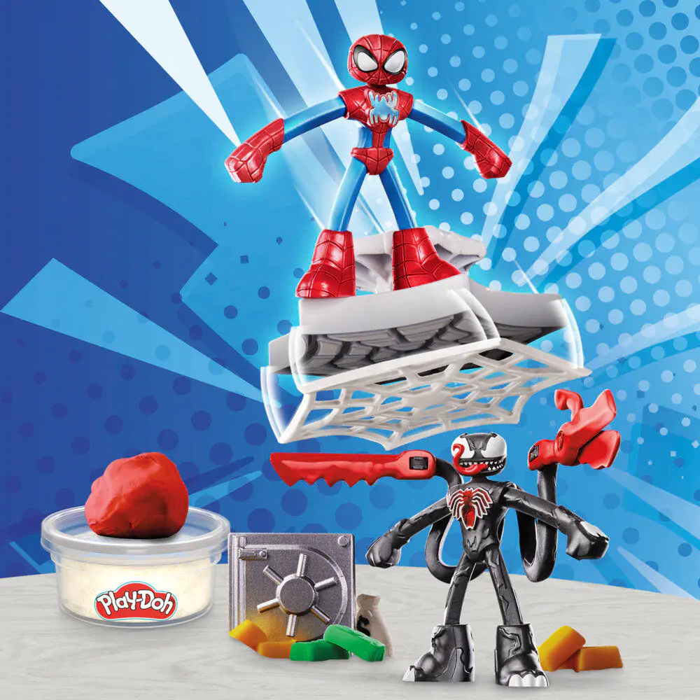 Play-Doh Marvel Spiderman Throw and catch product photo