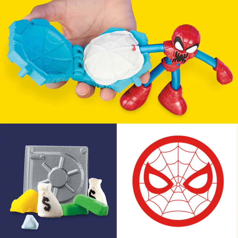 Play-Doh Marvel Spiderman Throw and catch product photo