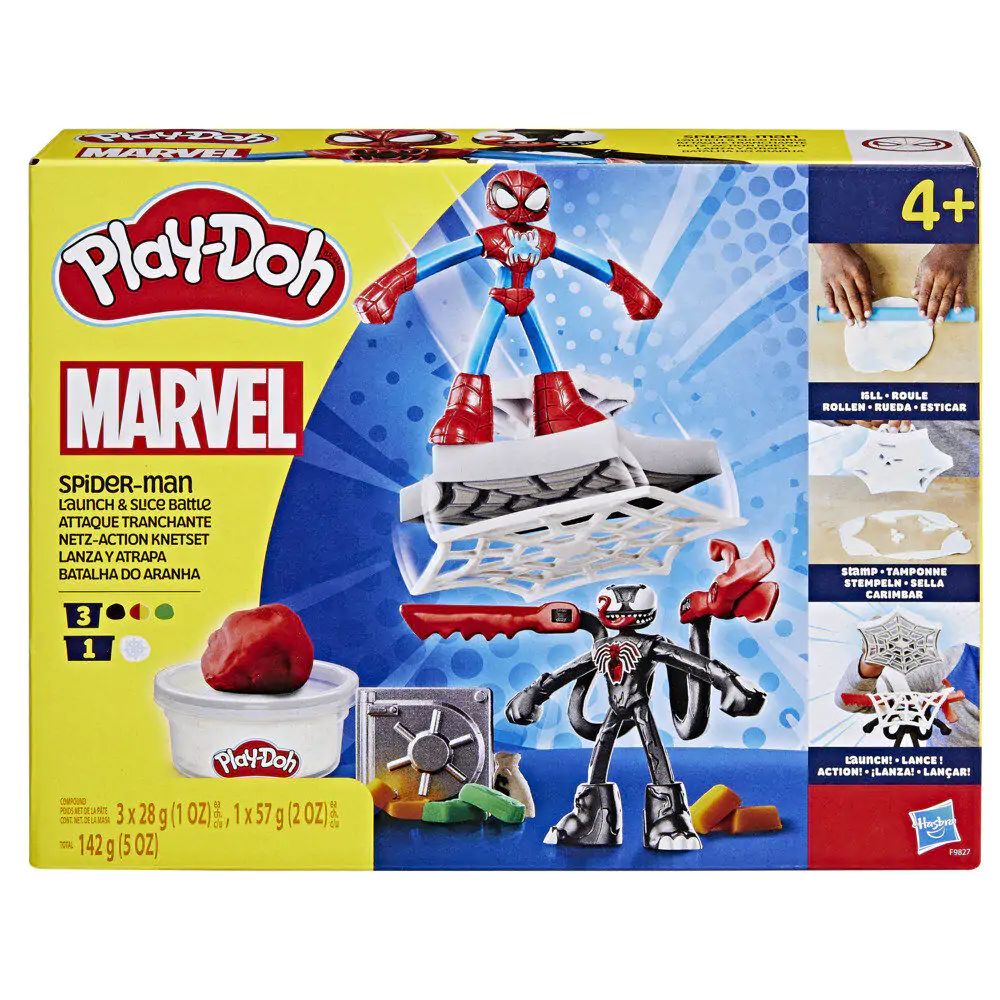 Play-Doh Marvel Spiderman Throw and catch product photo