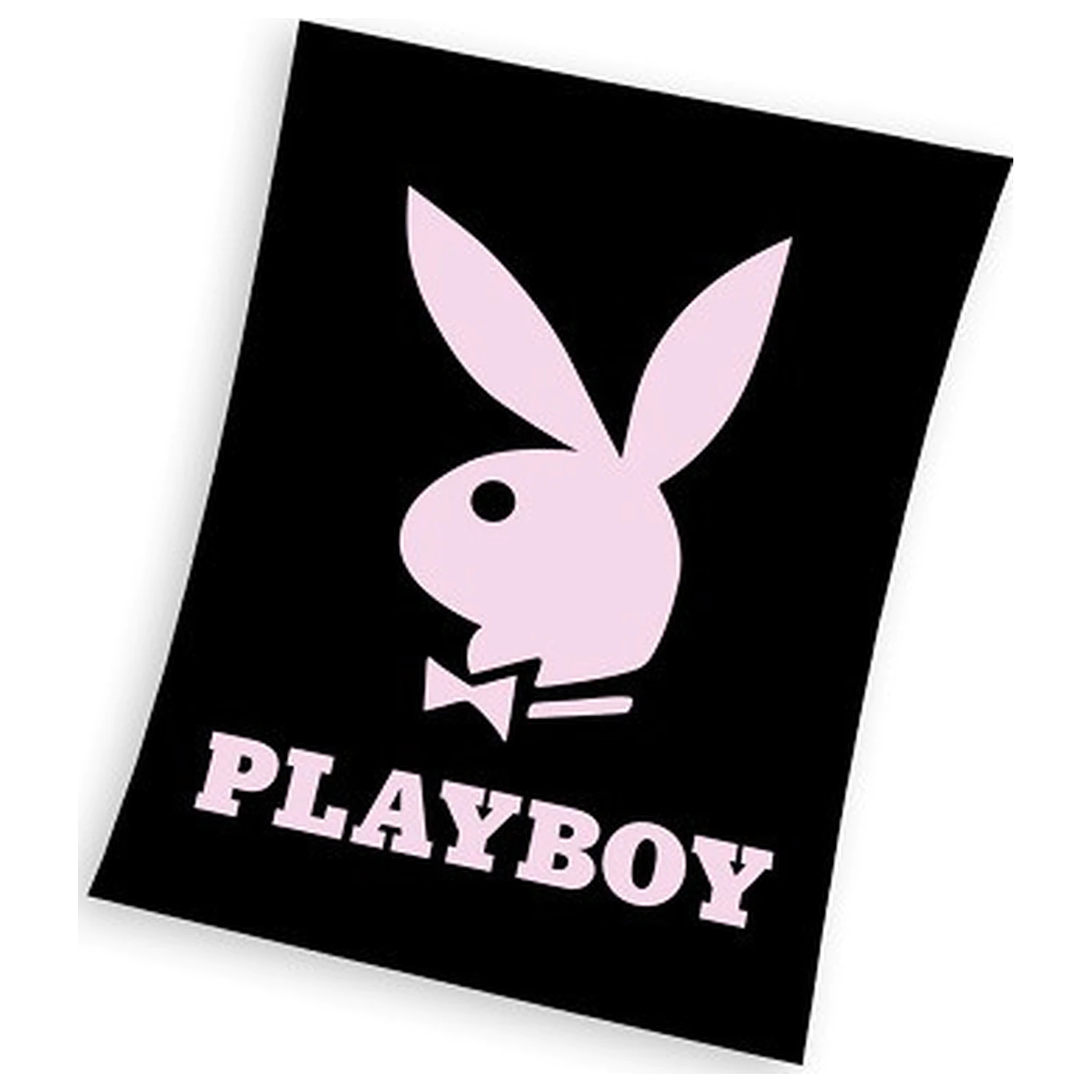 Playboy Black Fleece Blanket product photo