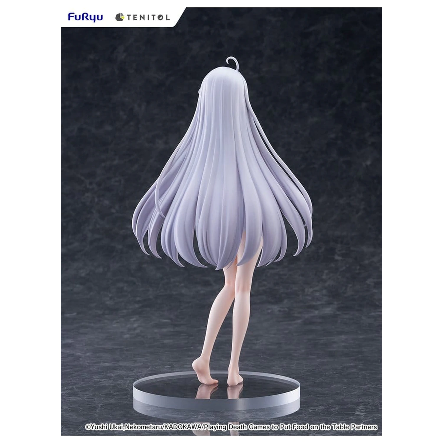 Playing Death Games to Put Food on the Table Light Novel PVC Statue Yuki Golden Bath Ver. 30 cm product photo