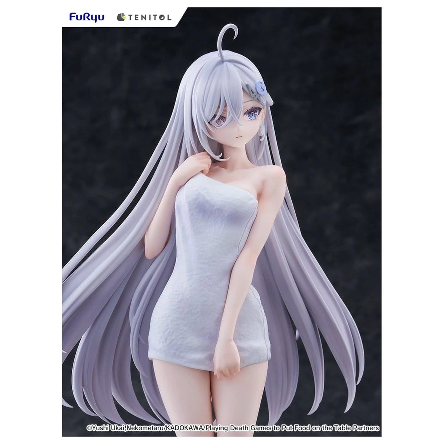 Playing Death Games to Put Food on the Table Light Novel PVC Statue Yuki Golden Bath Ver. 30 cm product photo