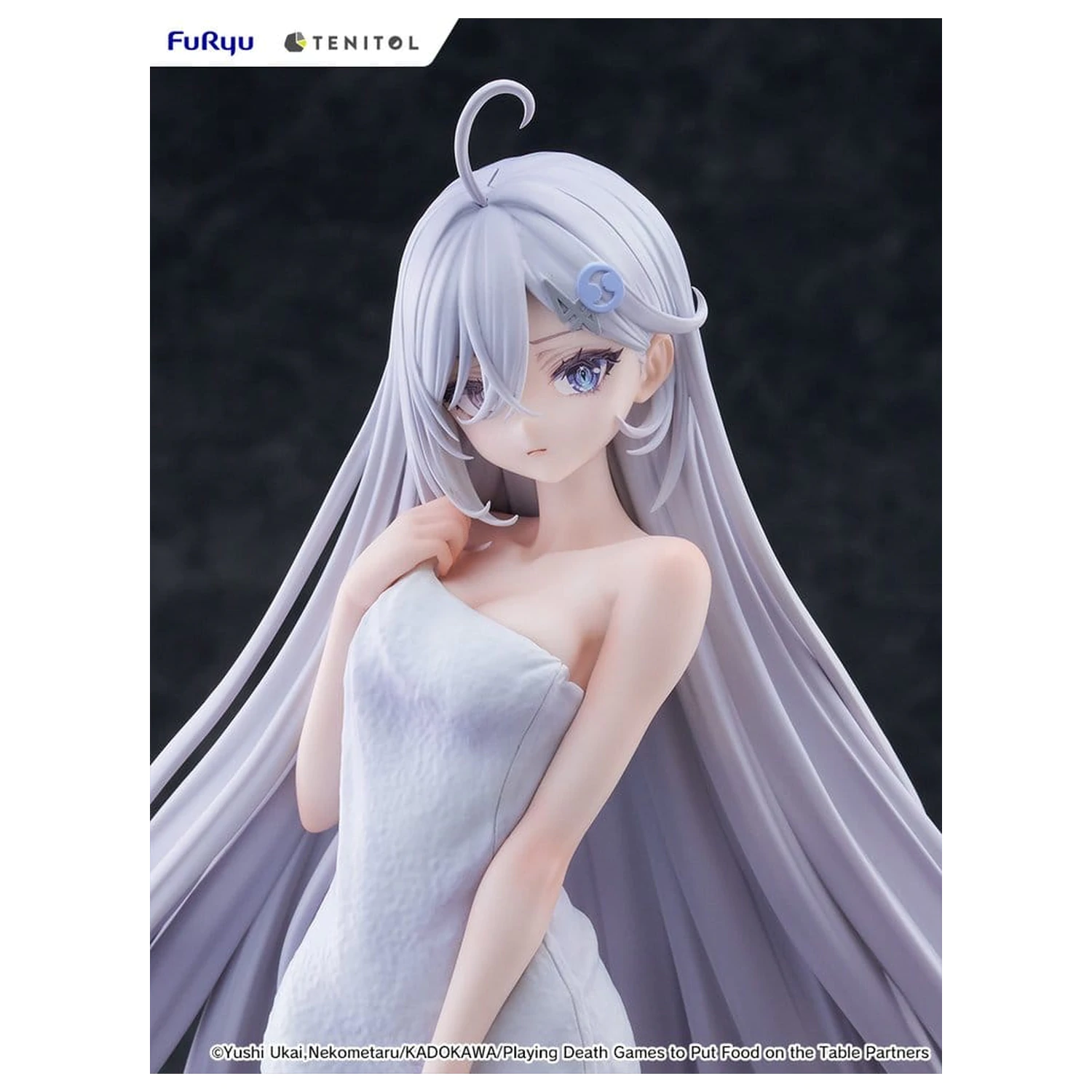Playing Death Games to Put Food on the Table Light Novel PVC Statue Yuki Golden Bath Ver. 30 cm product photo