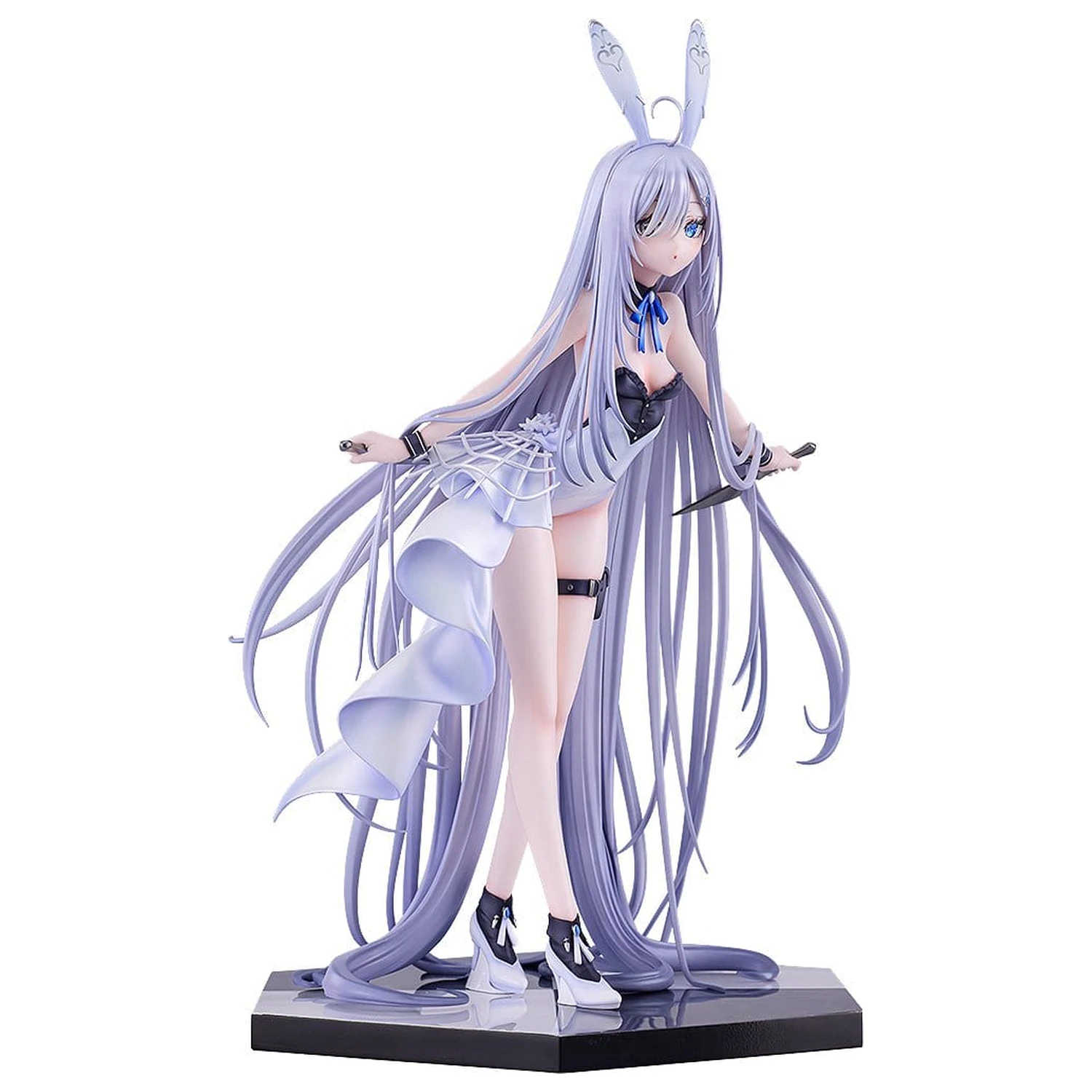 Playing Death Games to Put Food on the Table Wolf PVC Statue 1/7 Holo Light Novel bunny Ver. illustration by Jyuu Ayakura 23 cm  product photo