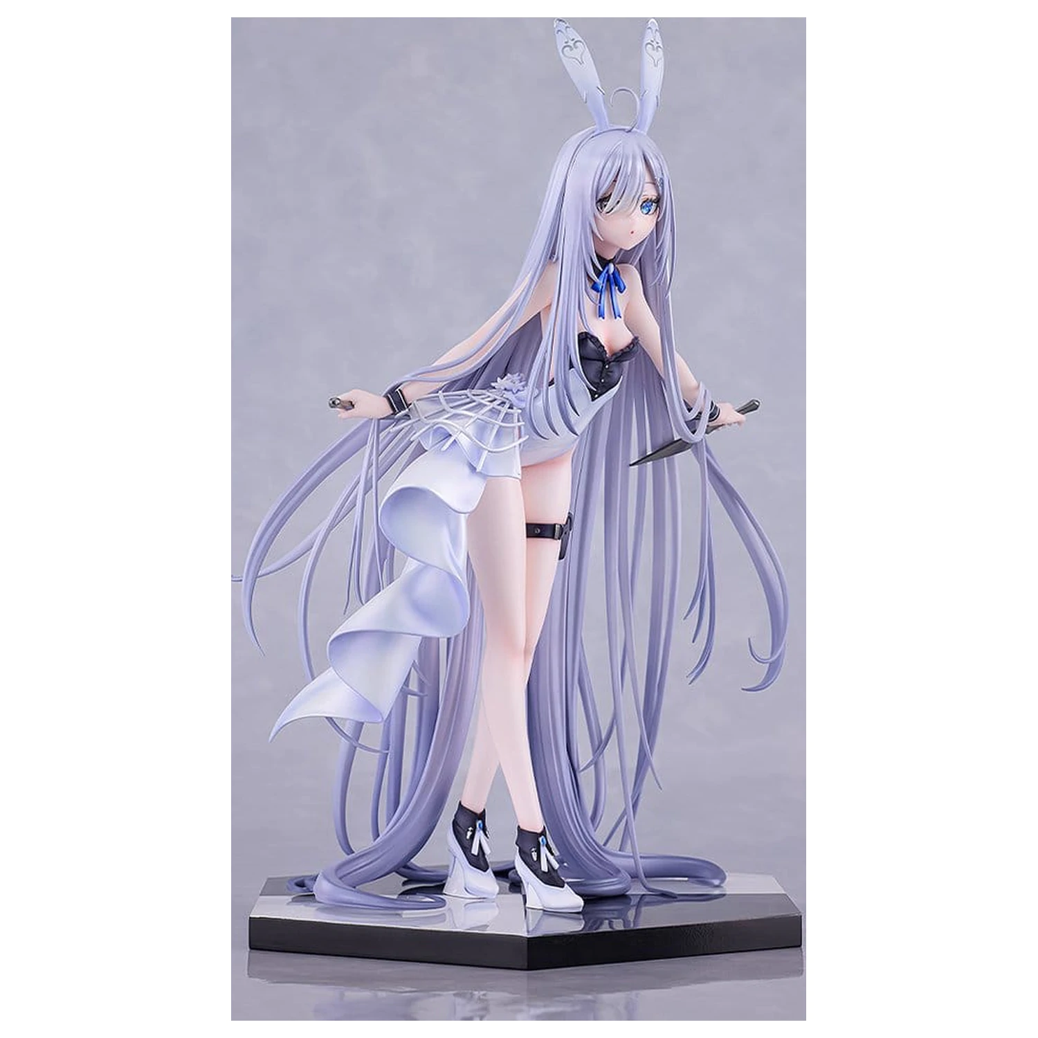 Playing Death Games to Put Food on the Table Wolf PVC Statue 1/7 Holo Light Novel bunny Ver. illustration by Jyuu Ayakura 23 cm  product photo