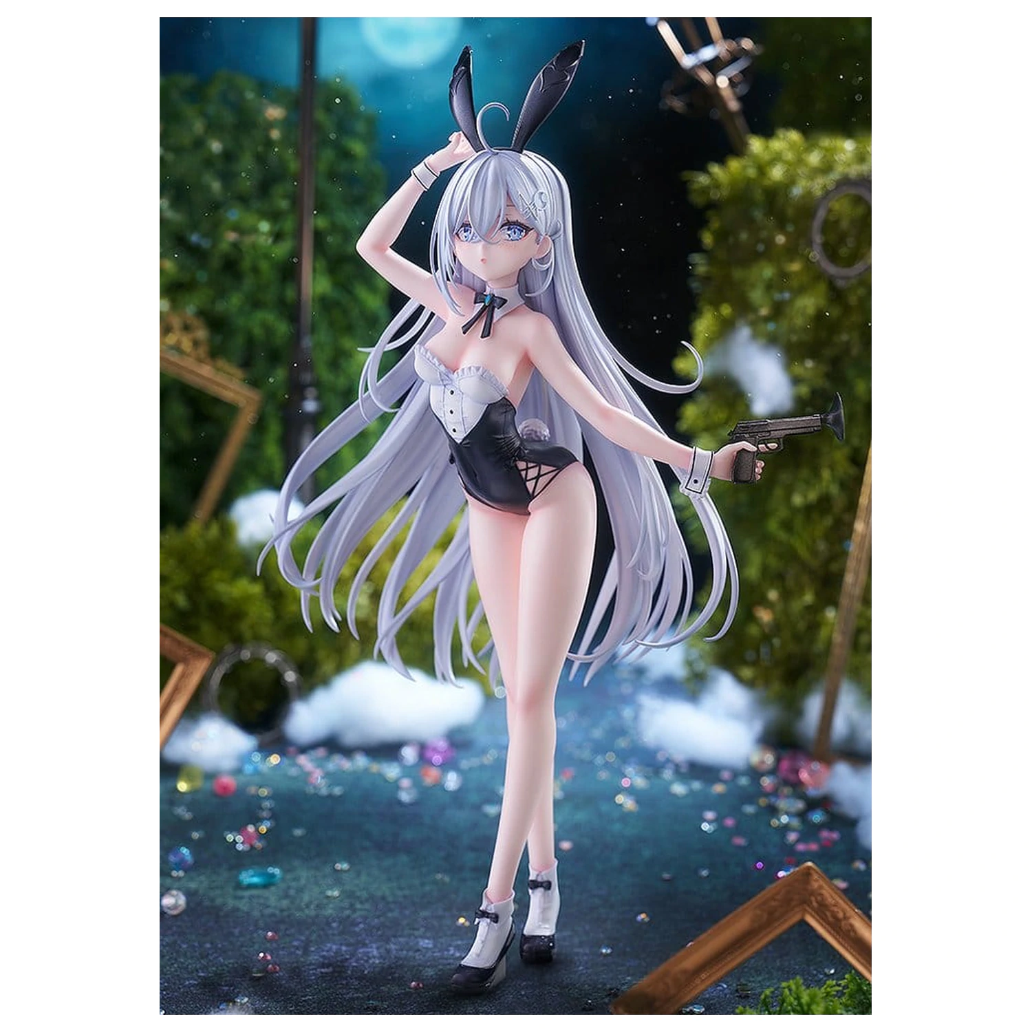 Playing Death Games to Put Food on the Table Wolf PVC Statue 1/7 Yuki 27 cm  product photo