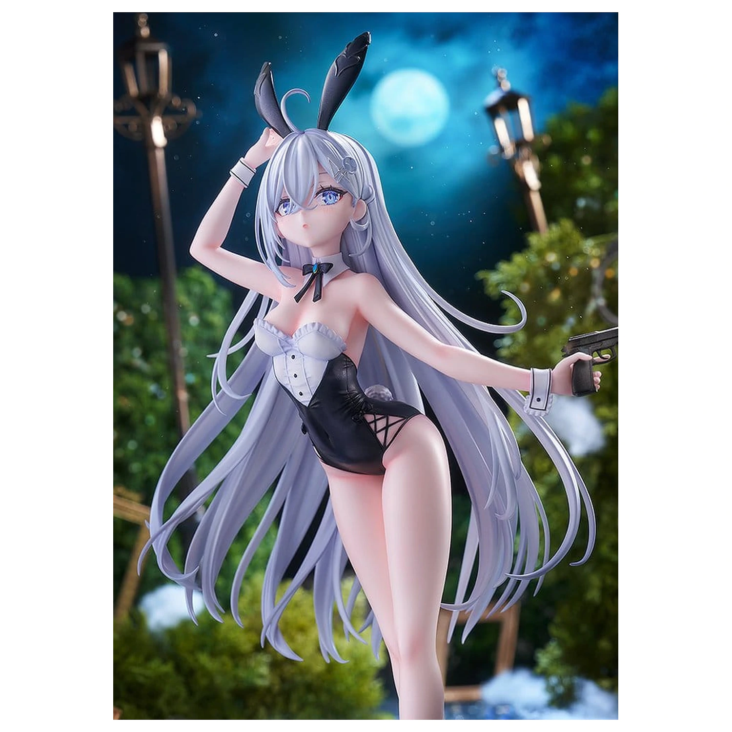 Playing Death Games to Put Food on the Table Wolf PVC Statue 1/7 Yuki 27 cm  product photo