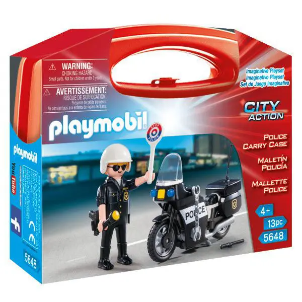 Playmobil City Action Police carry case product photo