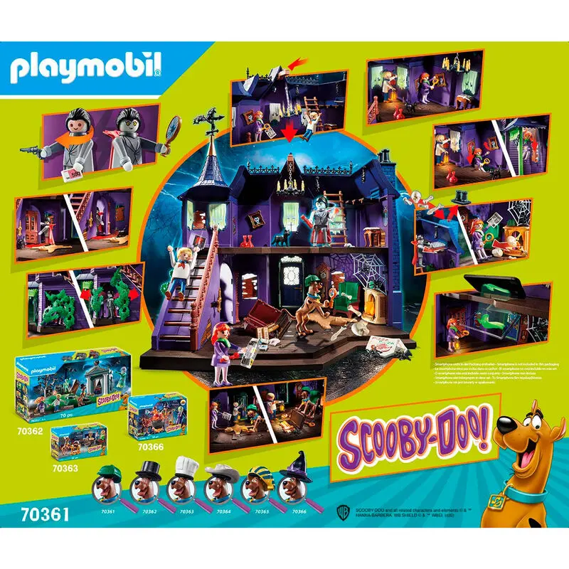 Playmobil Scooby-Doo! Mystery Mansion Adventure product photo