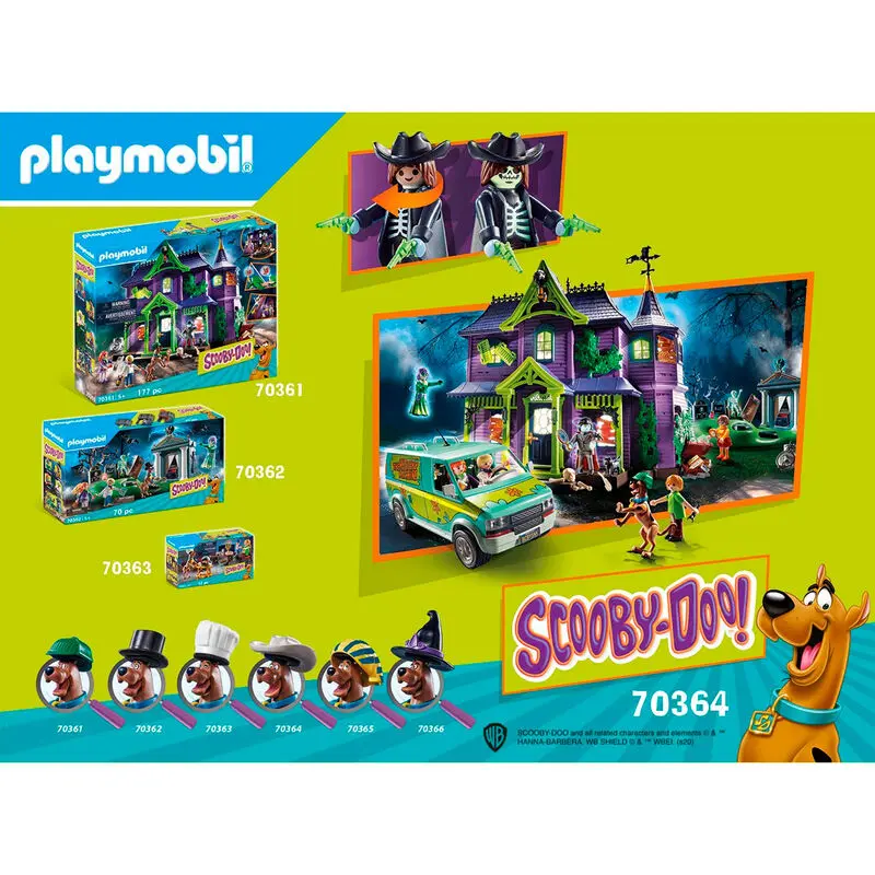 Playmobil Scooby-Doo! Wild West Adventure product photo
