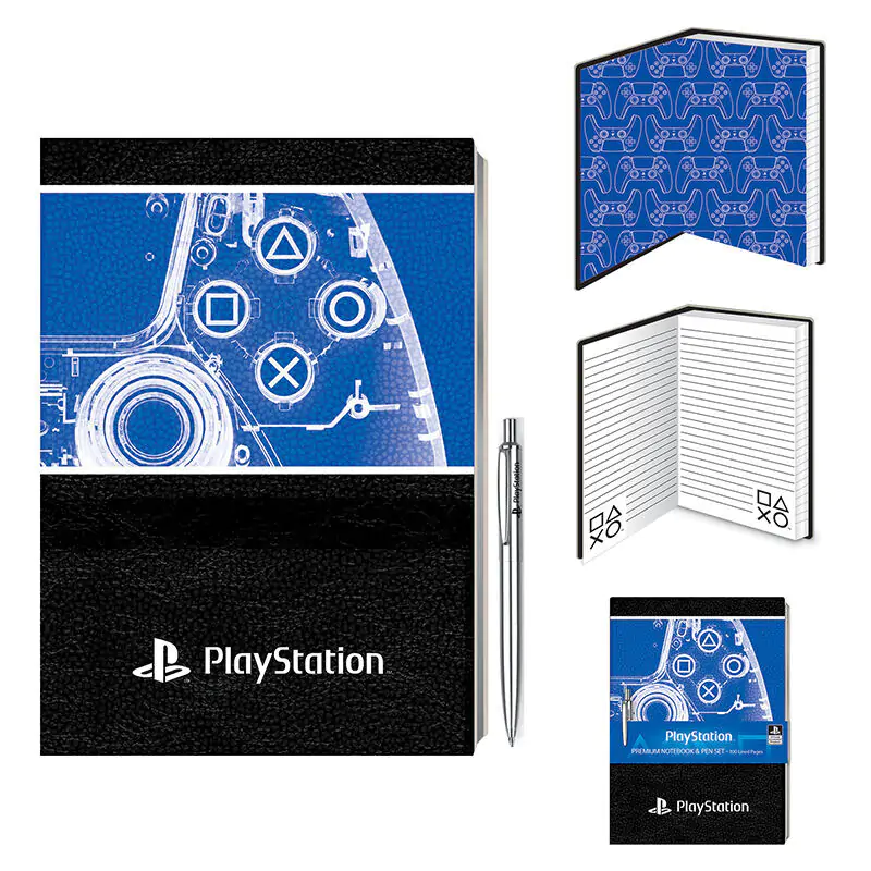 PlayStation A5 notebook + pen termékfotó