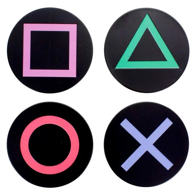 PlayStation Coaster 4-Pack Icons product photo