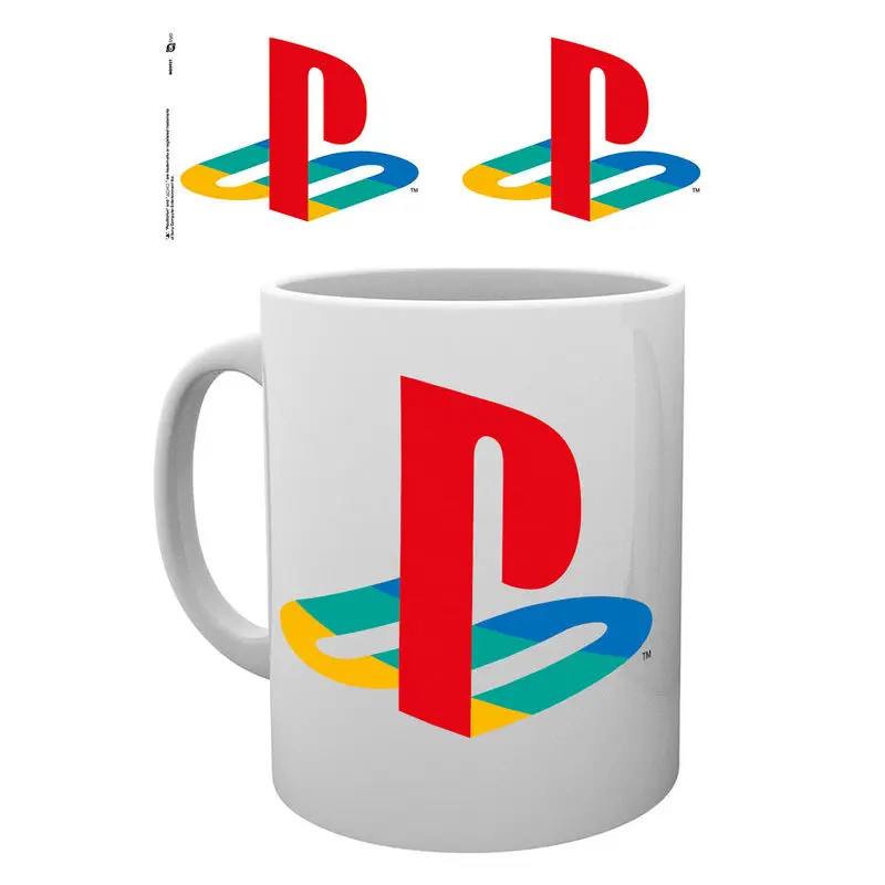 Playstation colour logo mug product photo