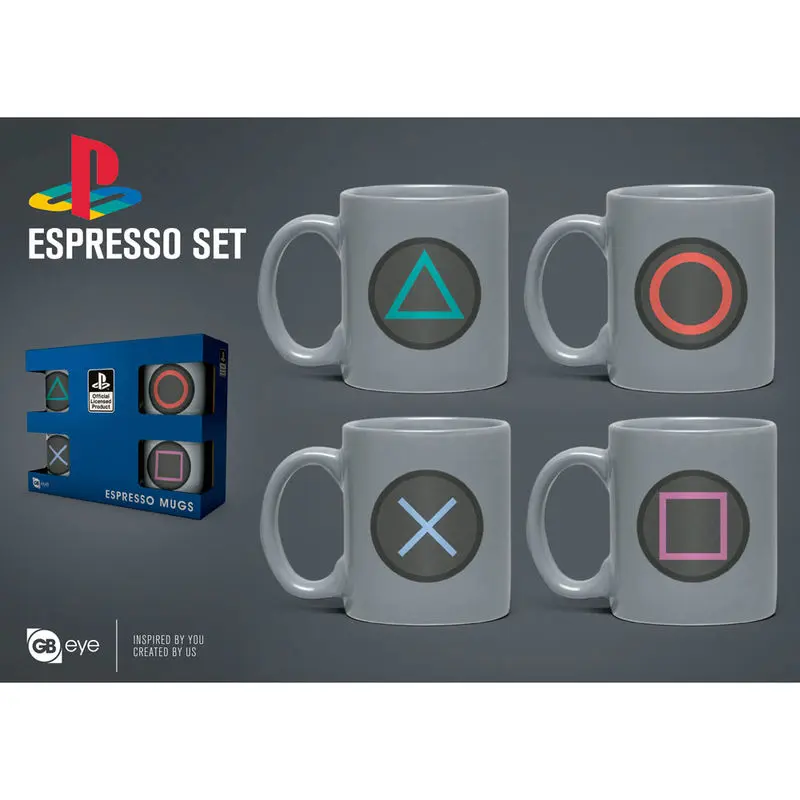 Playstation espresso cup set product photo