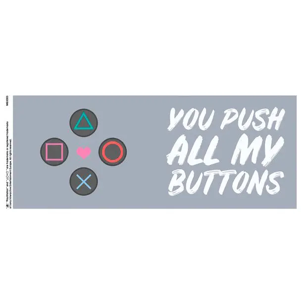 Playstation Push My Buttons mug product photo