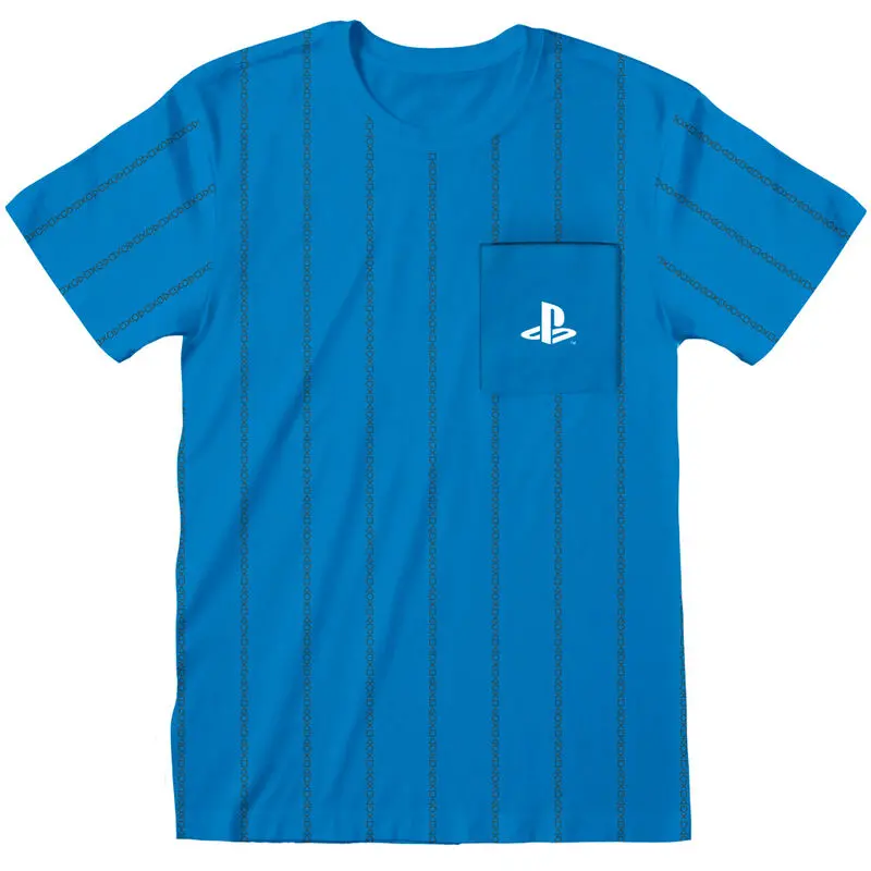 Playstation Striped Logo t-shirt product photo
