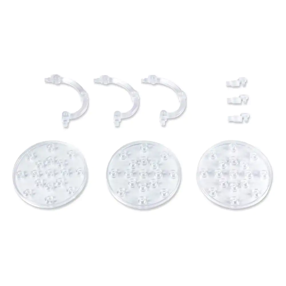 PLUM Figure Stands Multi Base Clear 3-Pack product photo