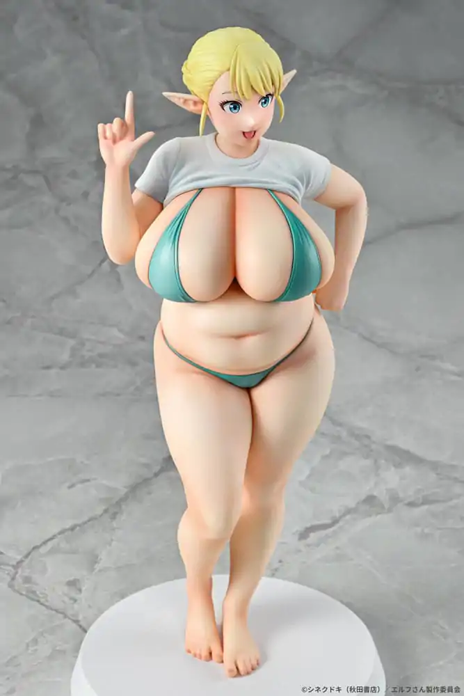 Plus-Sized Elf PVC Statue 1/7 Elfuda 26 cm  product photo