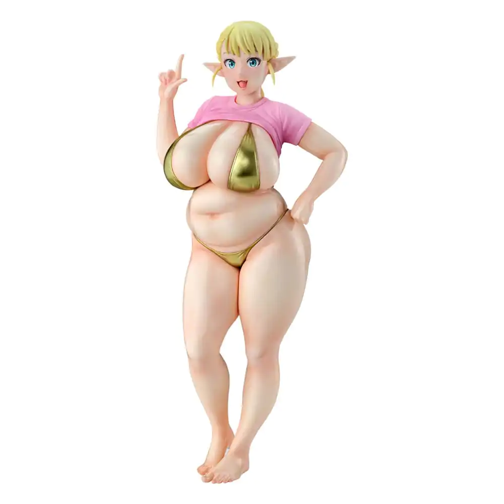 Plus-Sized Elf PVC Statue 1/7 Elfuda Gold Ver. 26 cm  product photo