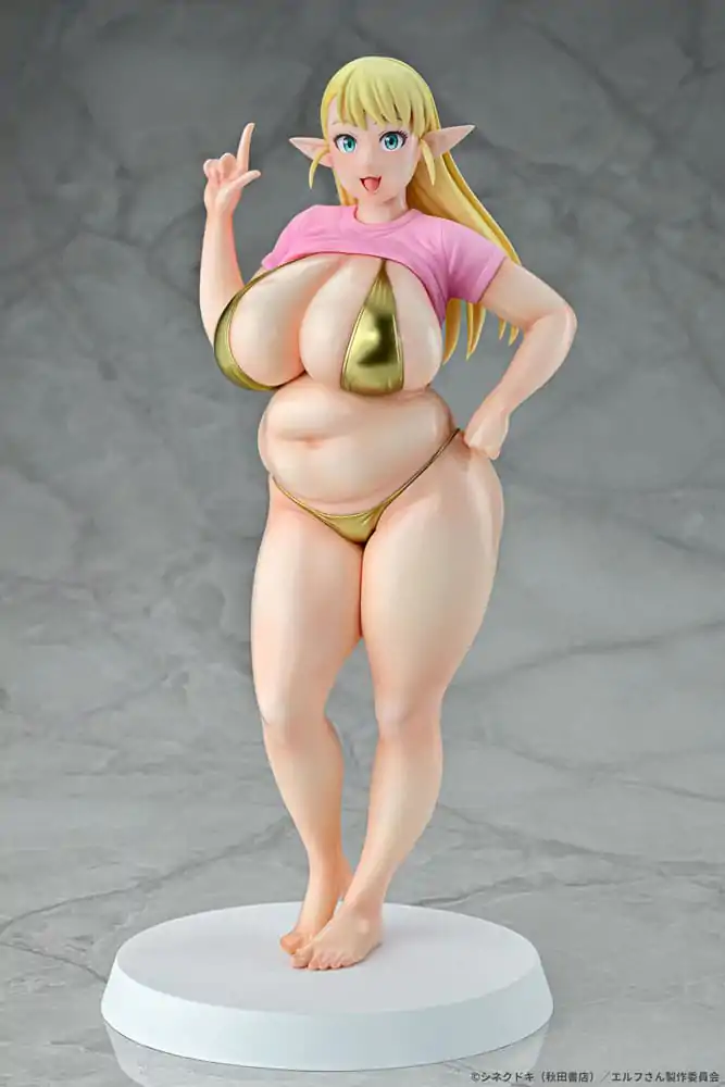 Plus-Sized Elf PVC Statue 1/7 Elfuda Gold Ver. 26 cm  product photo