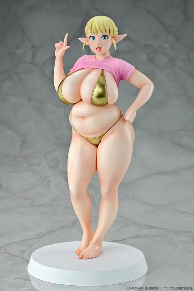 Plus-Sized Elf PVC Statue 1/7 Elfuda Gold Ver. 26 cm  product photo