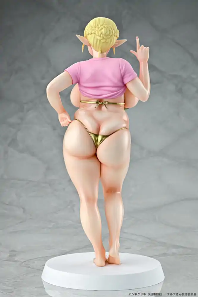 Plus-Sized Elf PVC Statue 1/7 Elfuda Gold Ver. 26 cm  product photo
