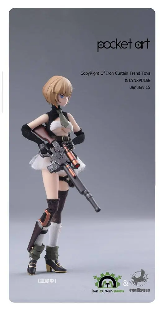 Pocket Art Action Action Figure 1/12 PA001 Emilia 15 cm product photo