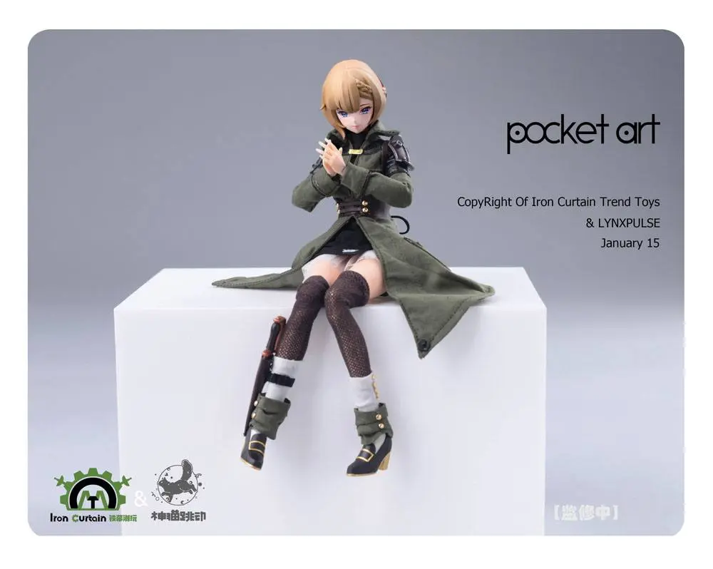 Pocket Art Action Action Figure 1/12 PA001 Emilia 15 cm product photo