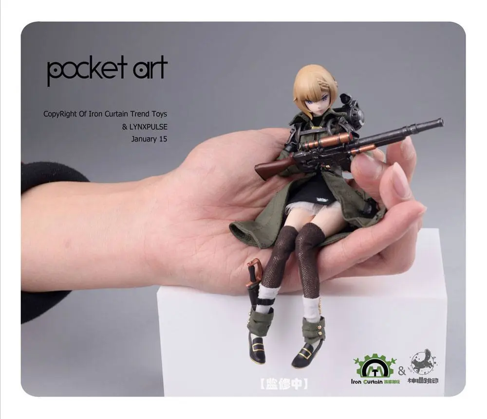 Pocket Art Action Action Figure 1/12 PA001 Emilia 15 cm product photo