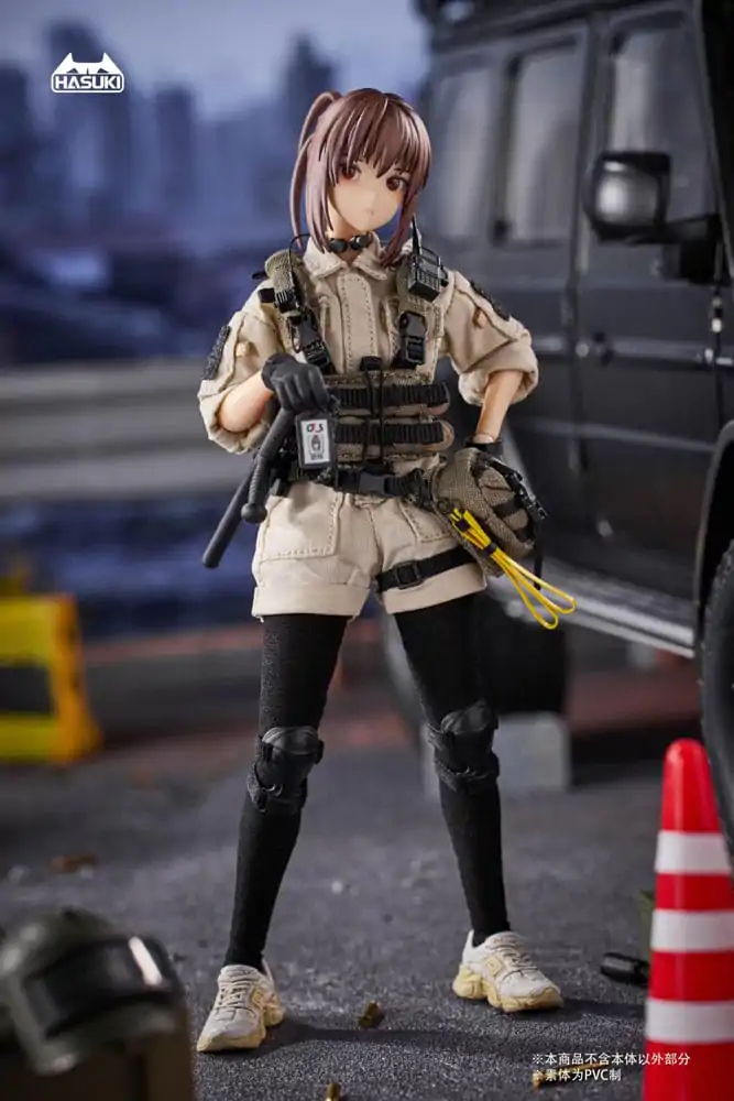 Pocket Art Action Action Figure 1/12 PA006 Reizei Hiyo the Security 15 cm product photo