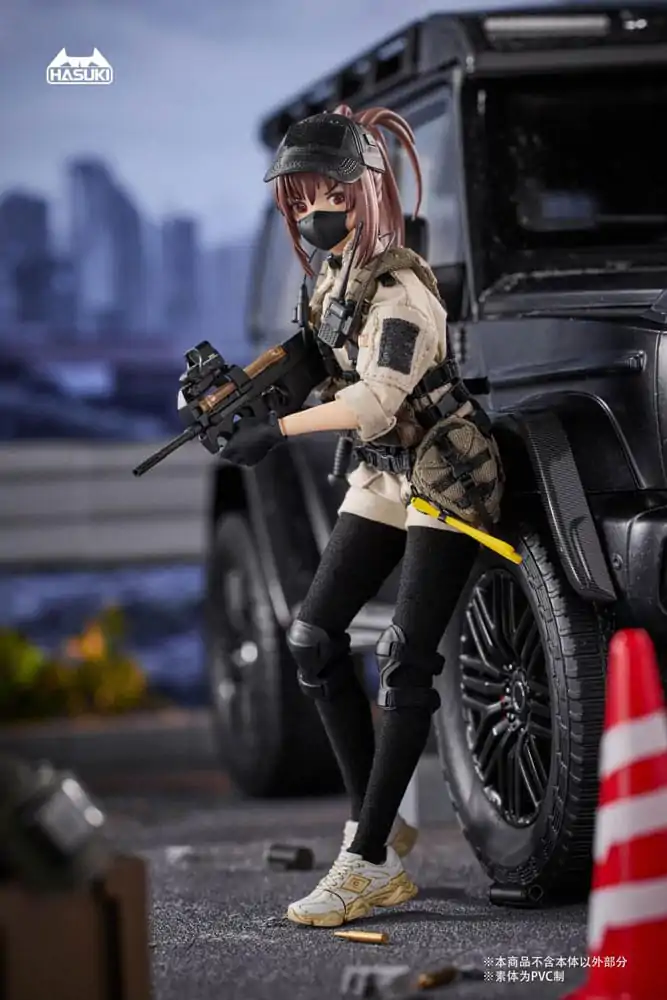 Pocket Art Action Action Figure 1/12 PA006 Reizei Hiyo the Security 15 cm product photo