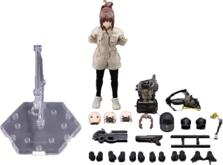 Pocket Art Action Action Figure 1/12 PA006 Reizei Hiyo the Security 15 cm product photo