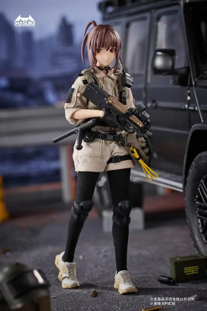 Pocket Art Action Action Figure 1/12 PA006 Reizei Hiyo the Security 15 cm product photo