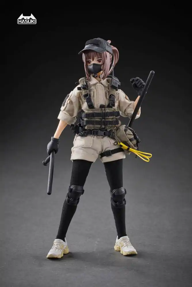 Pocket Art Action Action Figure 1/12 PA006 Reizei Hiyo the Security 15 cm product photo