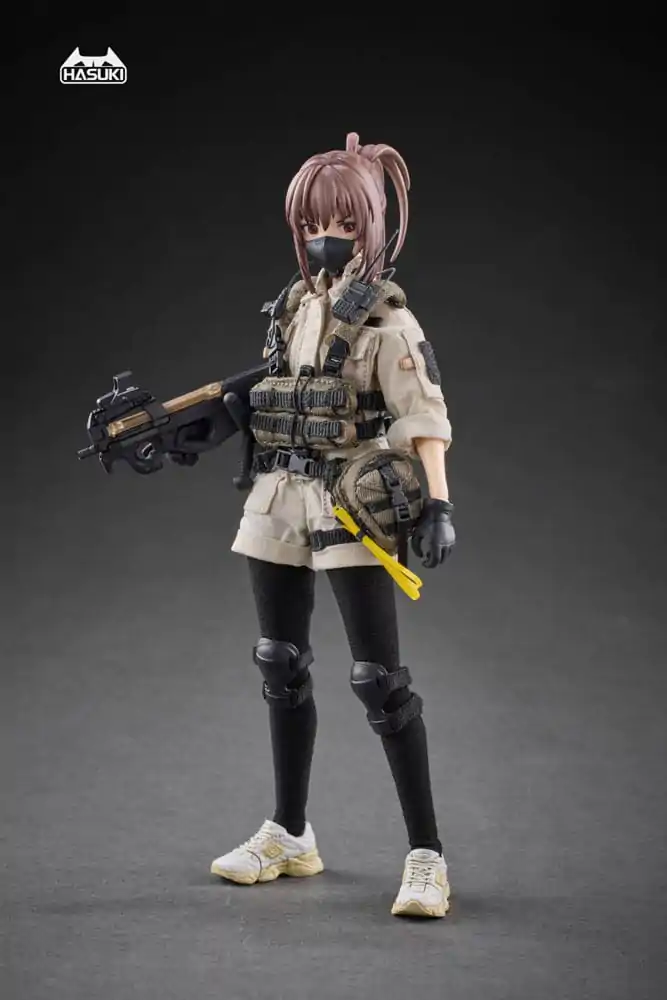 Pocket Art Action Action Figure 1/12 PA006 Reizei Hiyo the Security 15 cm product photo