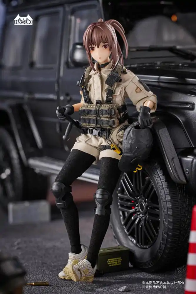 Pocket Art Action Action Figure 1/12 PA006 Reizei Hiyo the Security 15 cm product photo