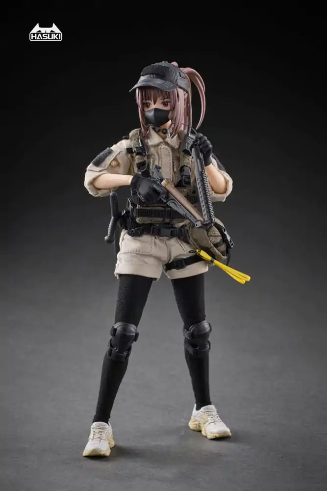 Pocket Art Action Action Figure 1/12 PA006 Reizei Hiyo the Security 15 cm product photo
