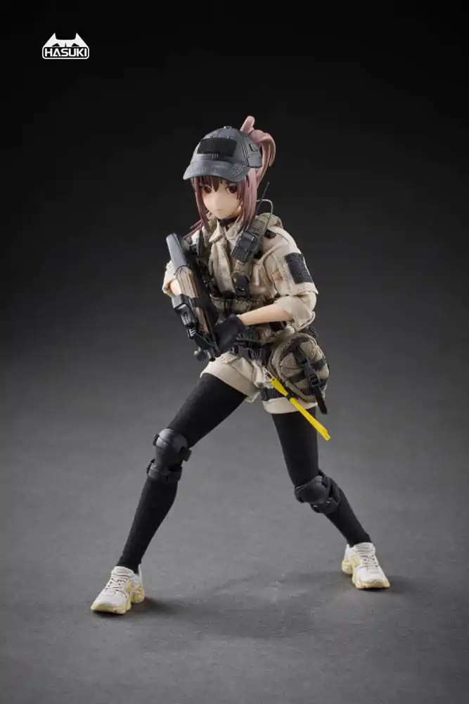 Pocket Art Action Action Figure 1/12 PA006 Reizei Hiyo the Security 15 cm product photo