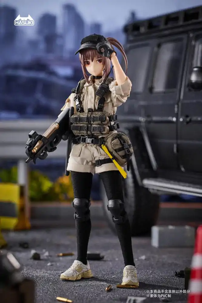 Pocket Art Action Action Figure 1/12 PA006 Reizei Hiyo the Security 15 cm product photo