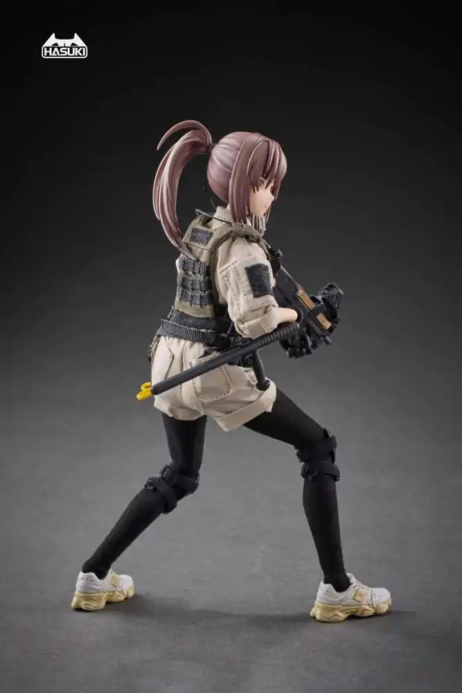 Pocket Art Action Action Figure 1/12 PA006 Reizei Hiyo the Security 15 cm product photo