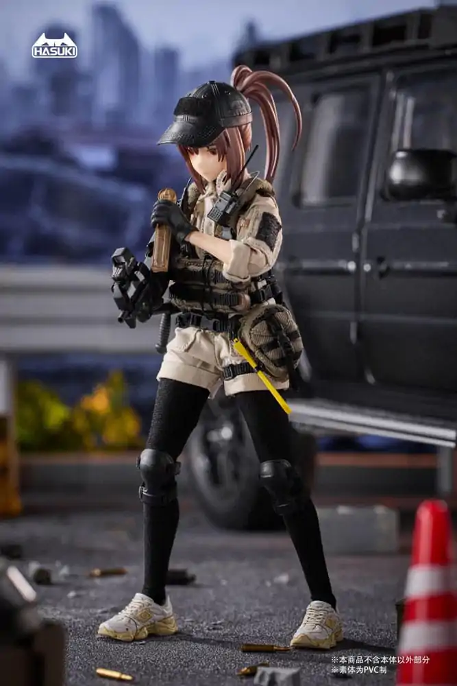 Pocket Art Action Action Figure 1/12 PA006 Reizei Hiyo the Security 15 cm product photo