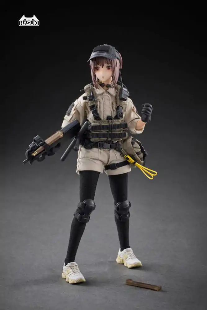 Pocket Art Action Action Figure 1/12 PA006 Reizei Hiyo the Security 15 cm product photo