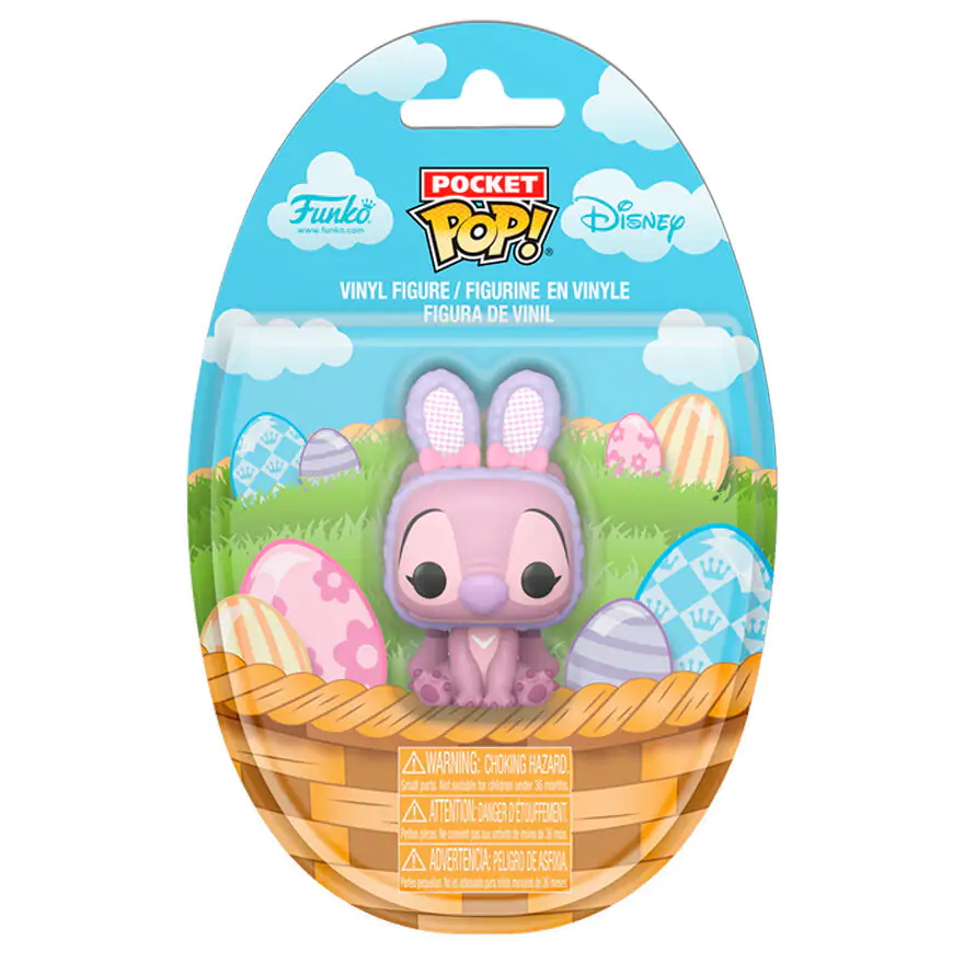 Pocket Funko POP figure Disney Stitch Angel Easter Bunny termékfotó