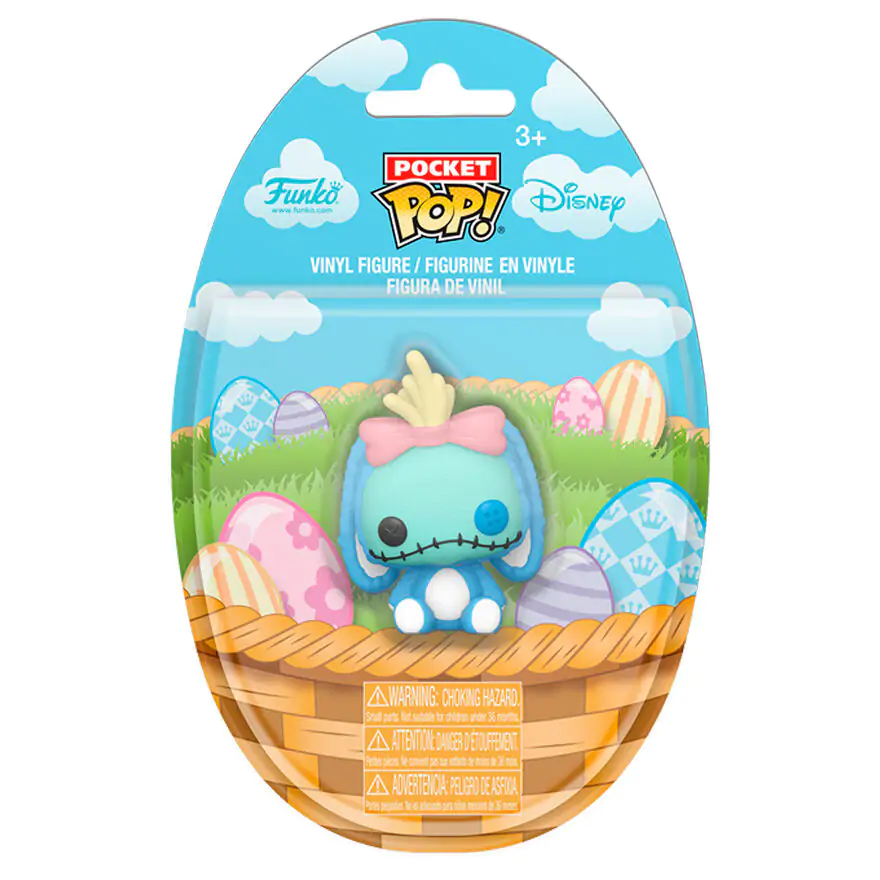 Pocket Funko POP figure Disney Stitch Scrump Easter Bunny termékfotó