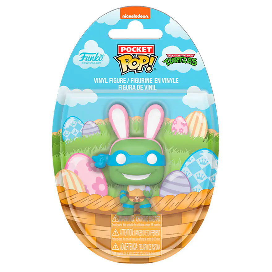 Pocket Funko POP figure Ninja Turtles Leonardo Easter Egg product photo